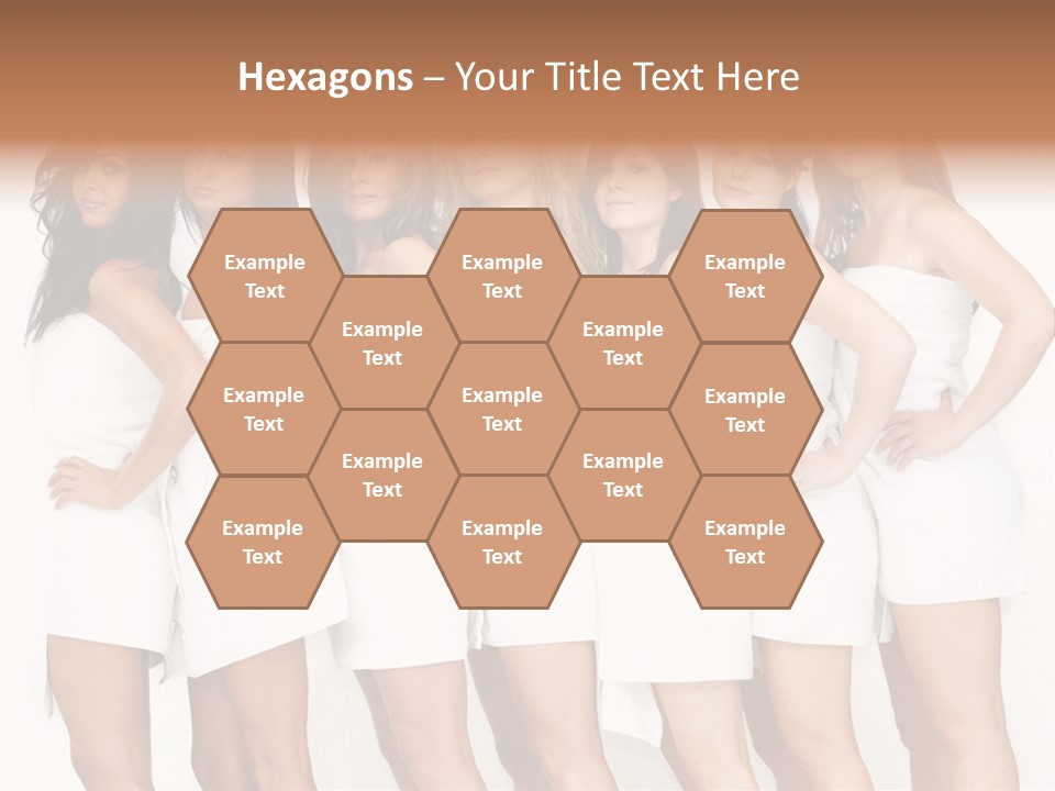 Erotic Models Together PowerPoint Template