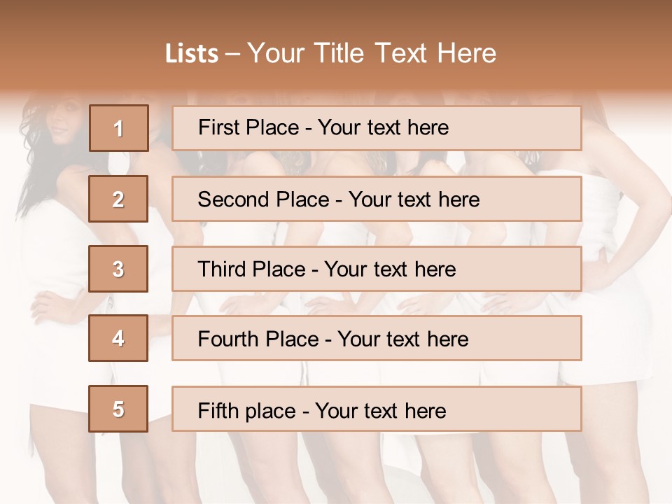 Erotic Models Together PowerPoint Template