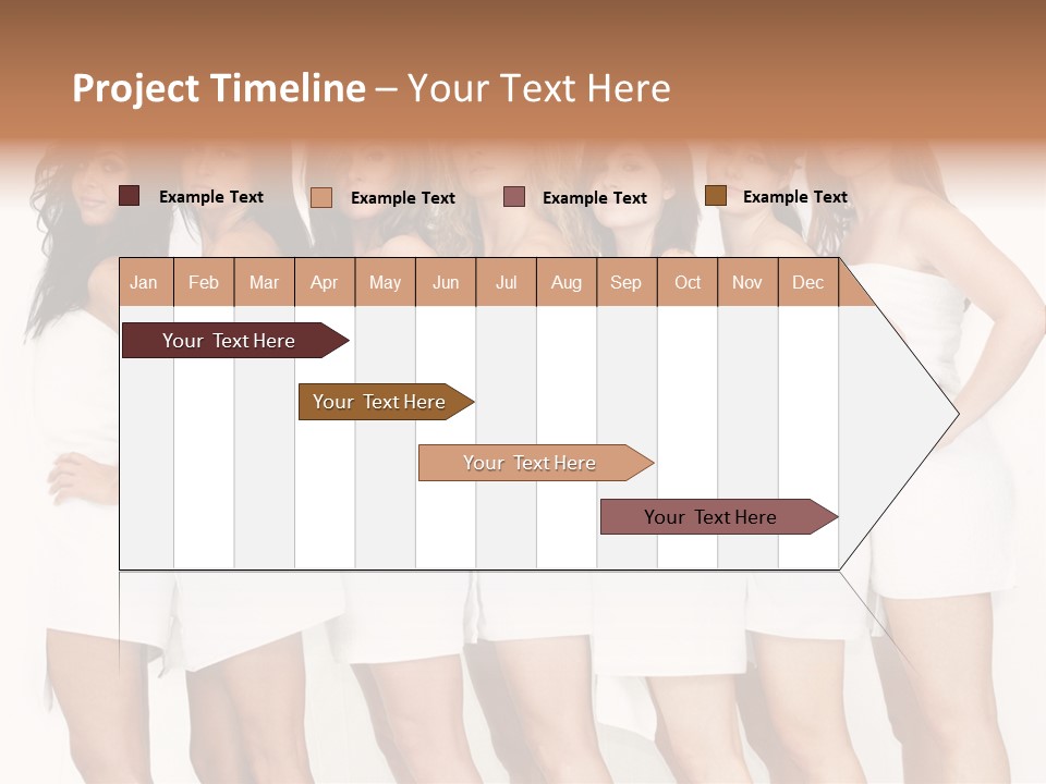 Erotic Models Together PowerPoint Template