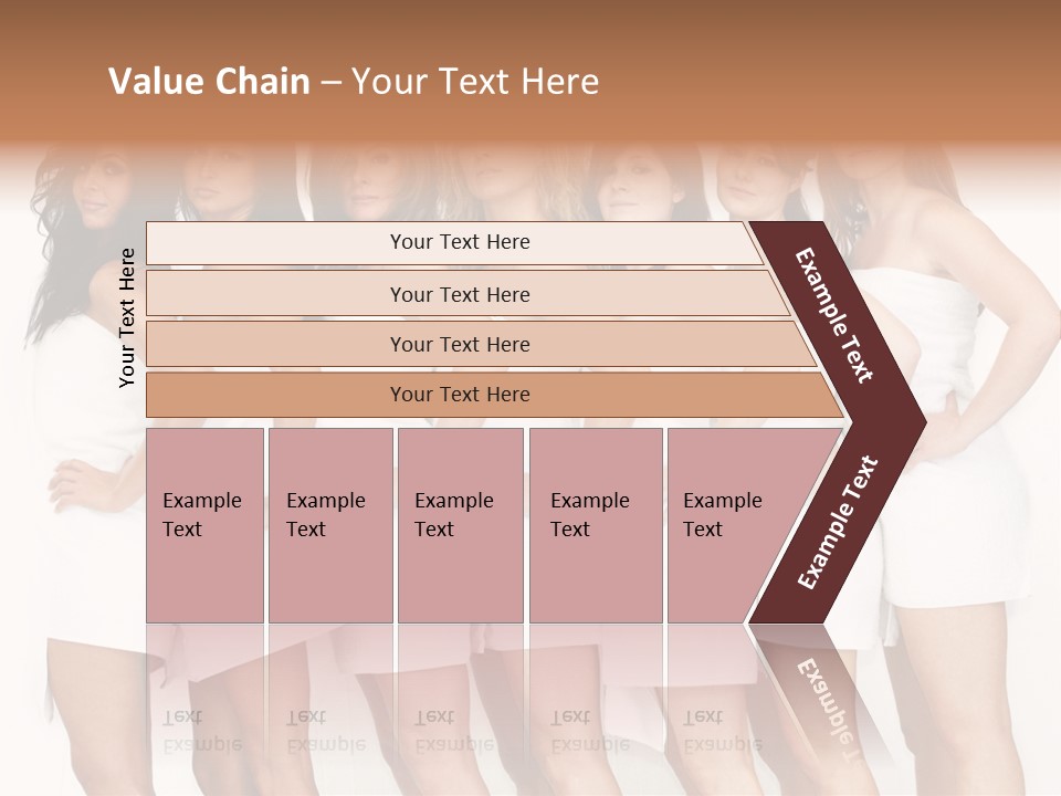 Erotic Models Together PowerPoint Template