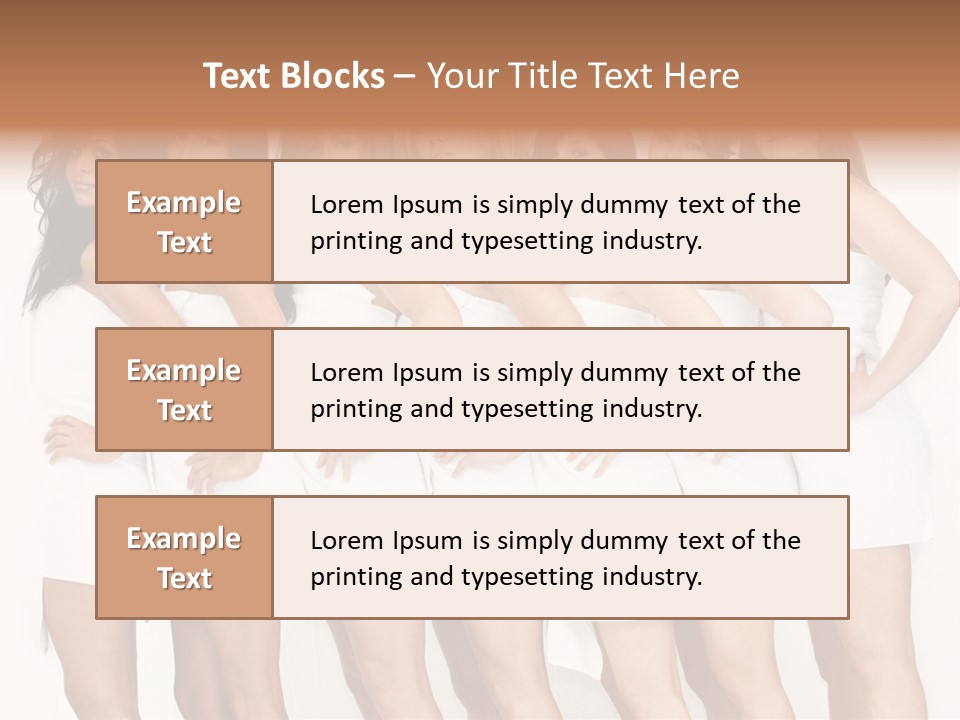 Erotic Models Together PowerPoint Template