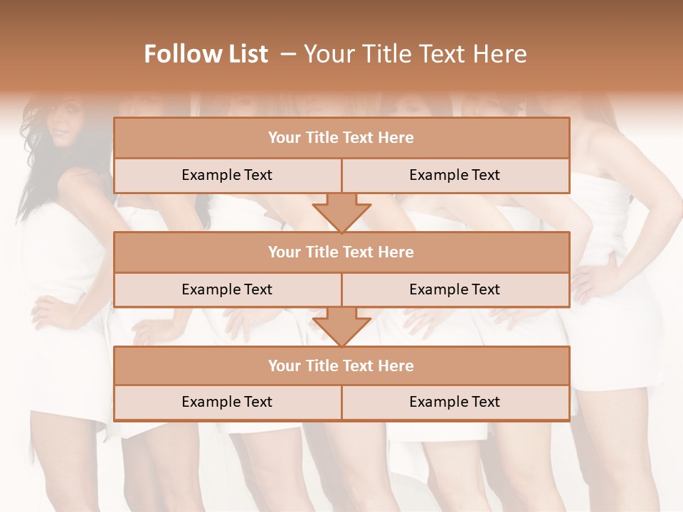 Erotic Models Together PowerPoint Template
