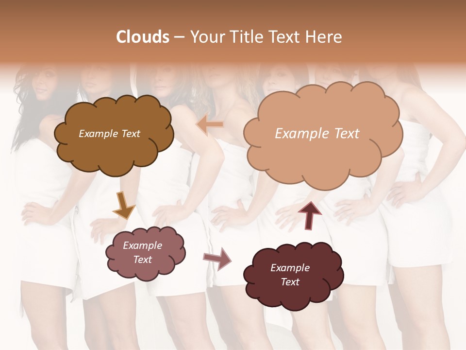 Erotic Models Together PowerPoint Template