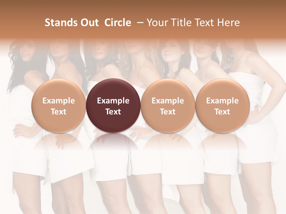 Erotic Models Together PowerPoint Template