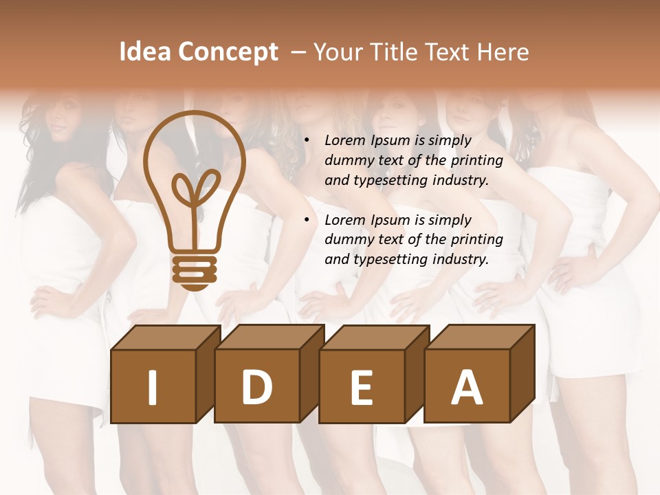 Erotic Models Together PowerPoint Template