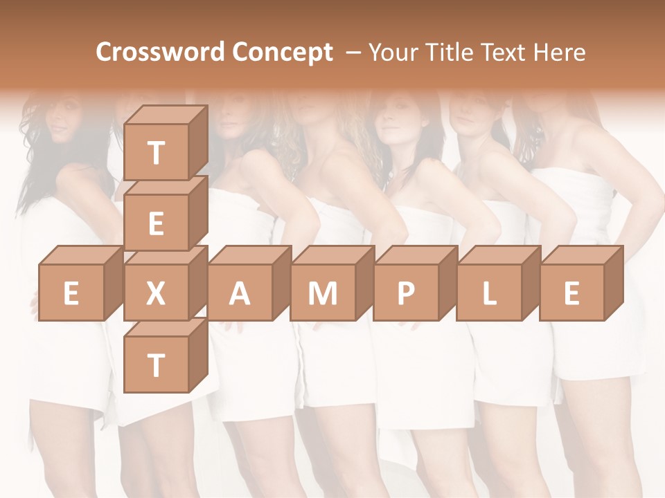 Erotic Models Together PowerPoint Template