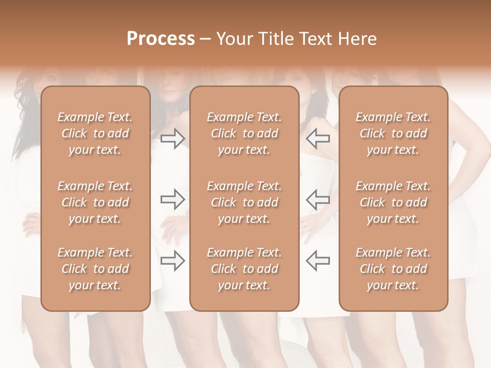 Erotic Models Together PowerPoint Template