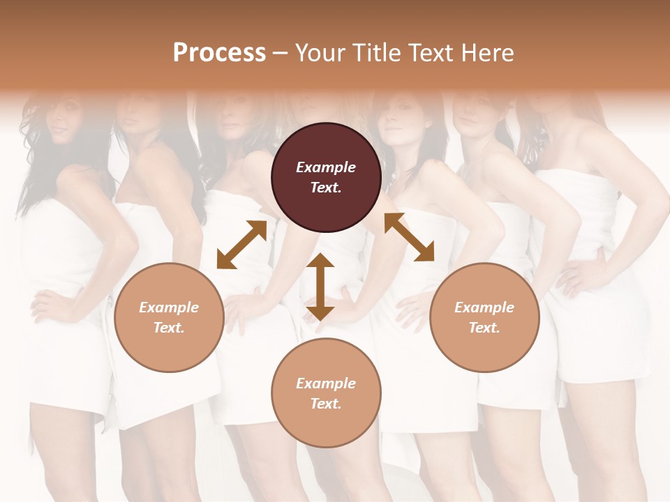 Erotic Models Together PowerPoint Template