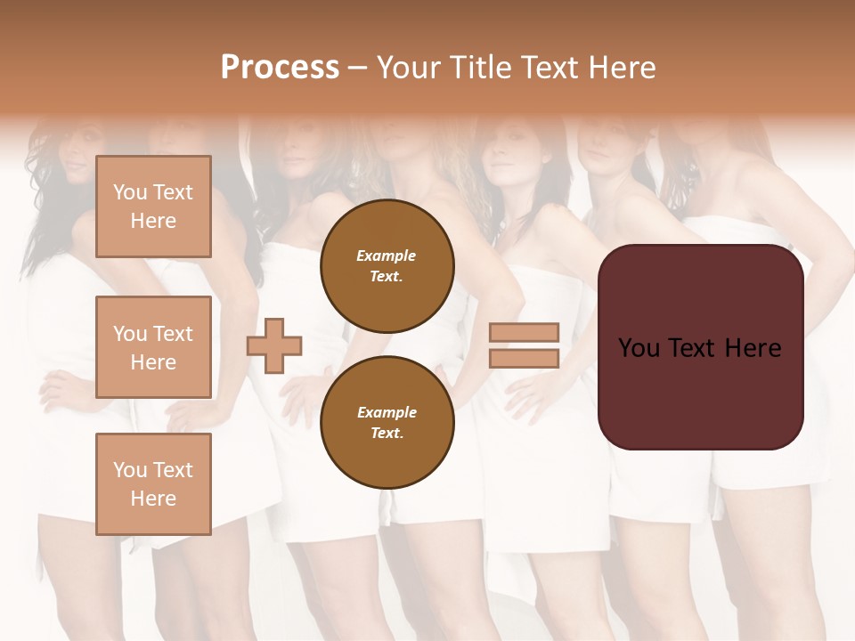 Erotic Models Together PowerPoint Template