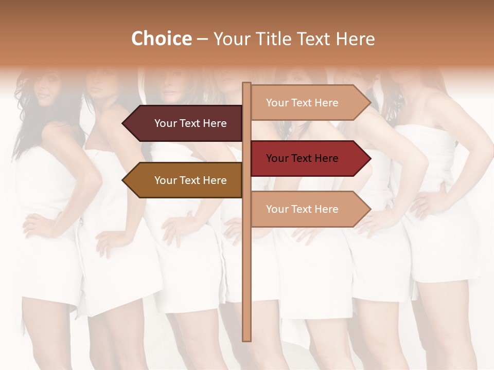 Erotic Models Together PowerPoint Template