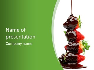 Day Sugar Ingredient PowerPoint Template