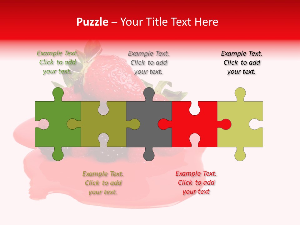 Black Natural Summer PowerPoint Template