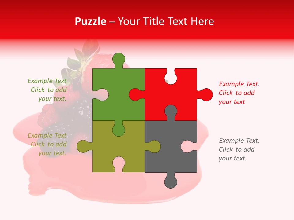 Black Natural Summer PowerPoint Template