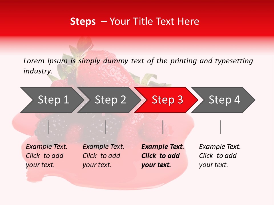 Black Natural Summer PowerPoint Template