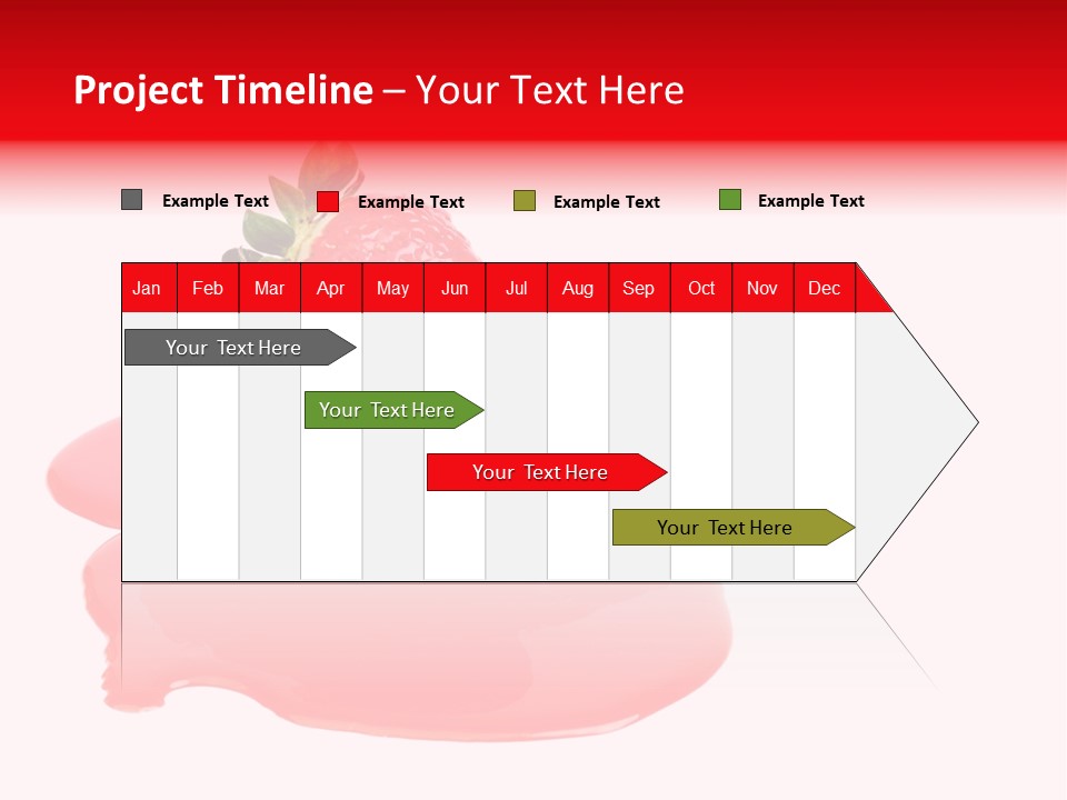 Black Natural Summer PowerPoint Template