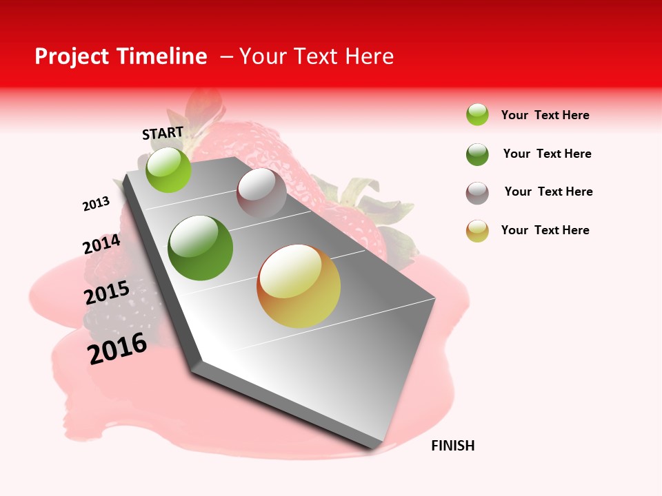 Black Natural Summer PowerPoint Template