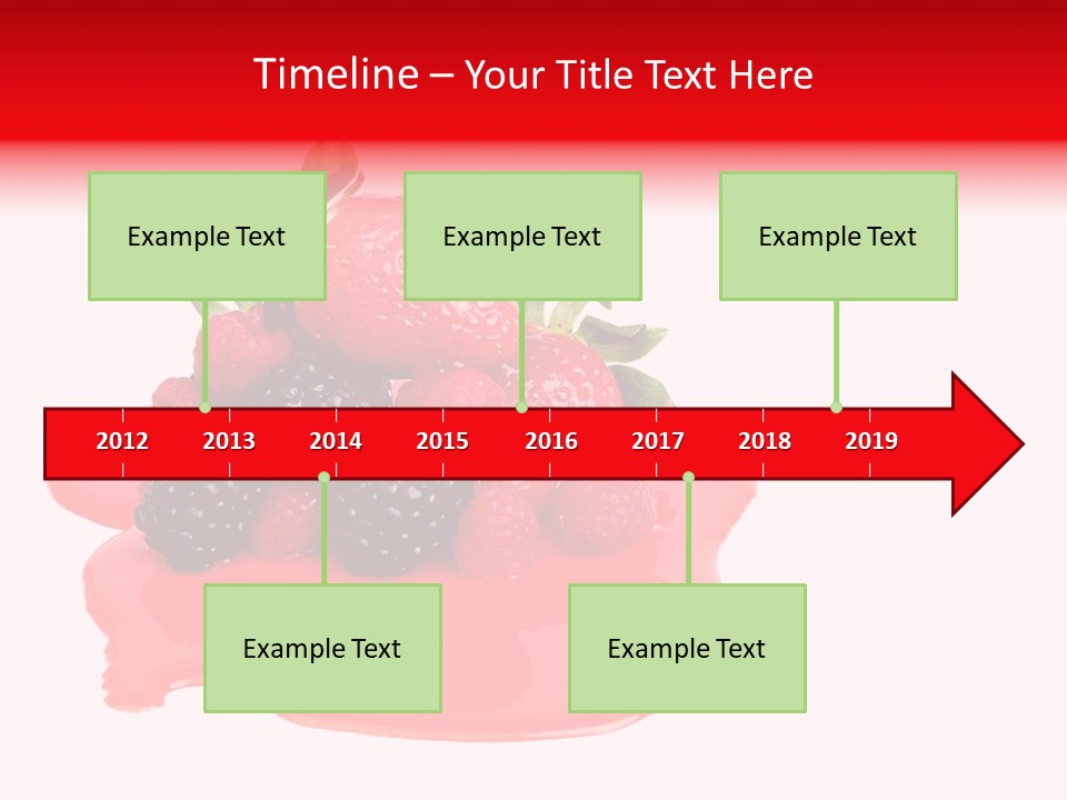 Black Natural Summer PowerPoint Template