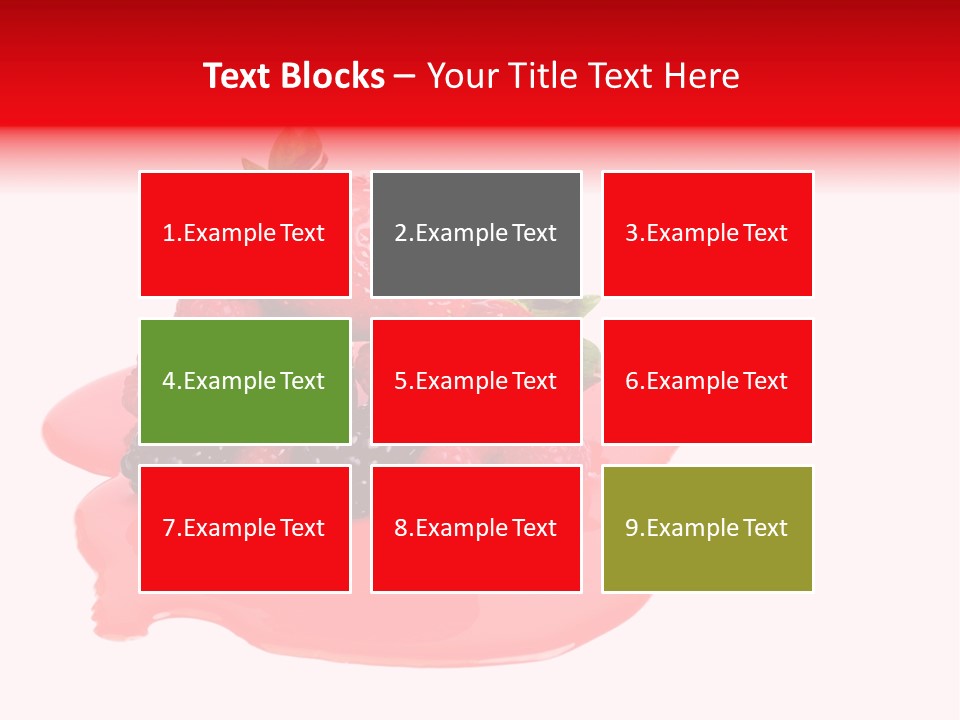 Black Natural Summer PowerPoint Template