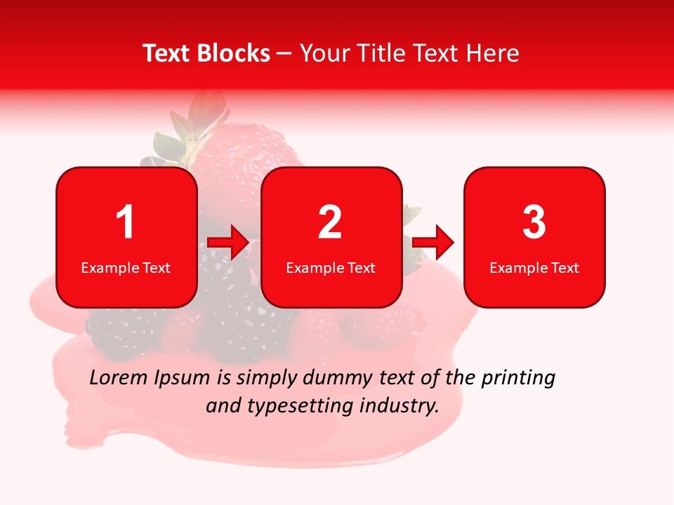 Black Natural Summer PowerPoint Template