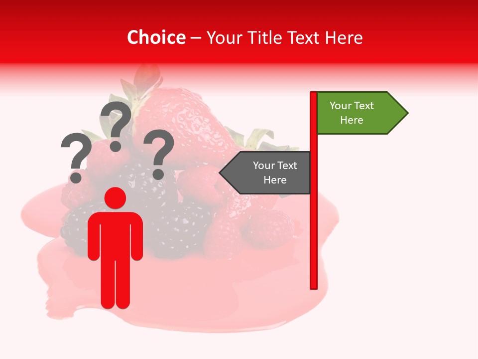 Black Natural Summer PowerPoint Template