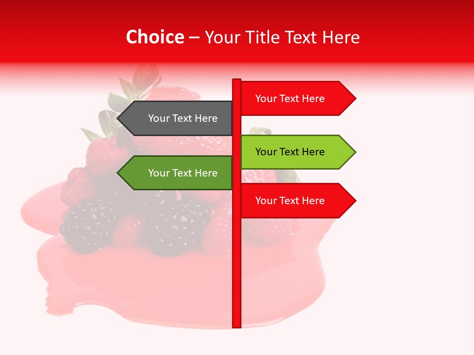 Black Natural Summer PowerPoint Template