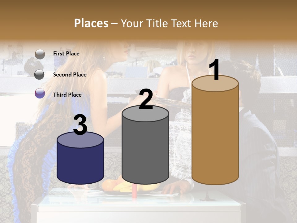 Seize Domination Kick PowerPoint Template