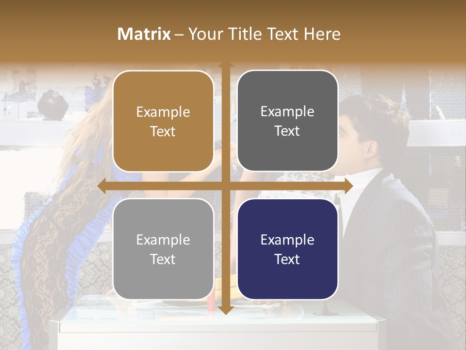 Seize Domination Kick PowerPoint Template