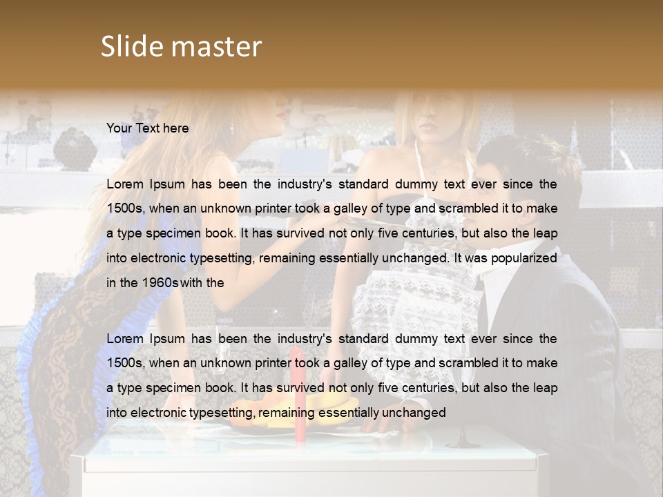 Seize Domination Kick PowerPoint Template