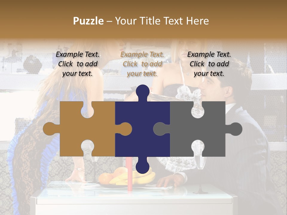 Seize Domination Kick PowerPoint Template