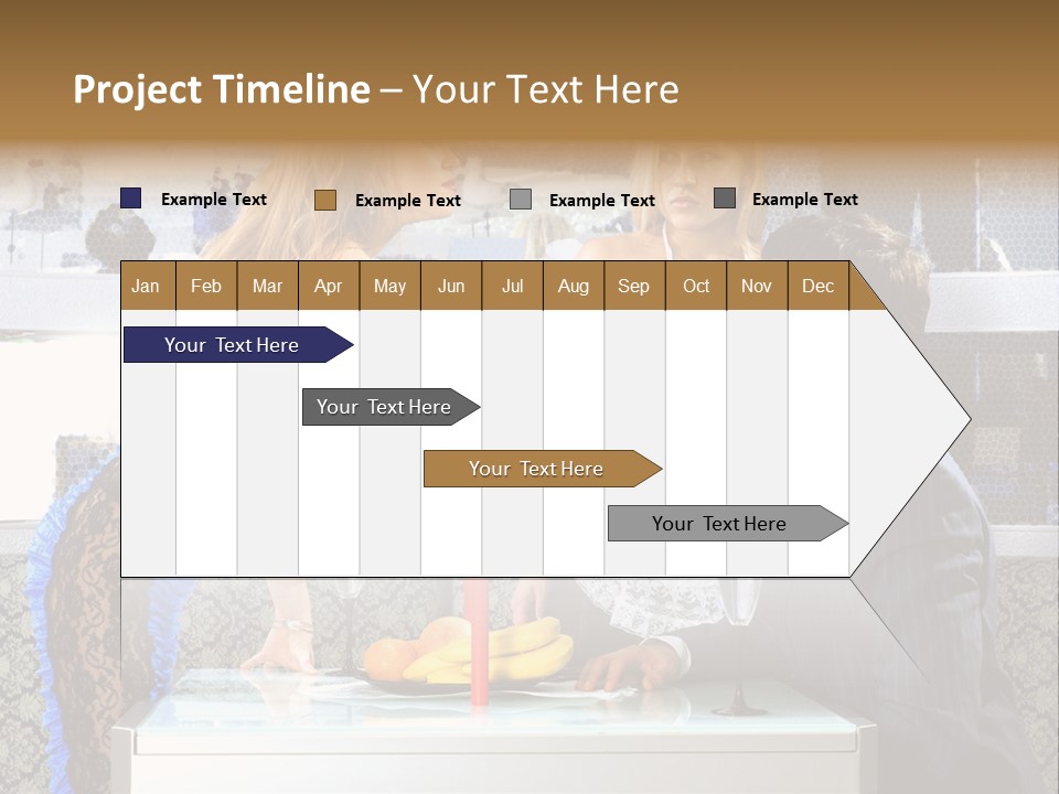 Seize Domination Kick PowerPoint Template