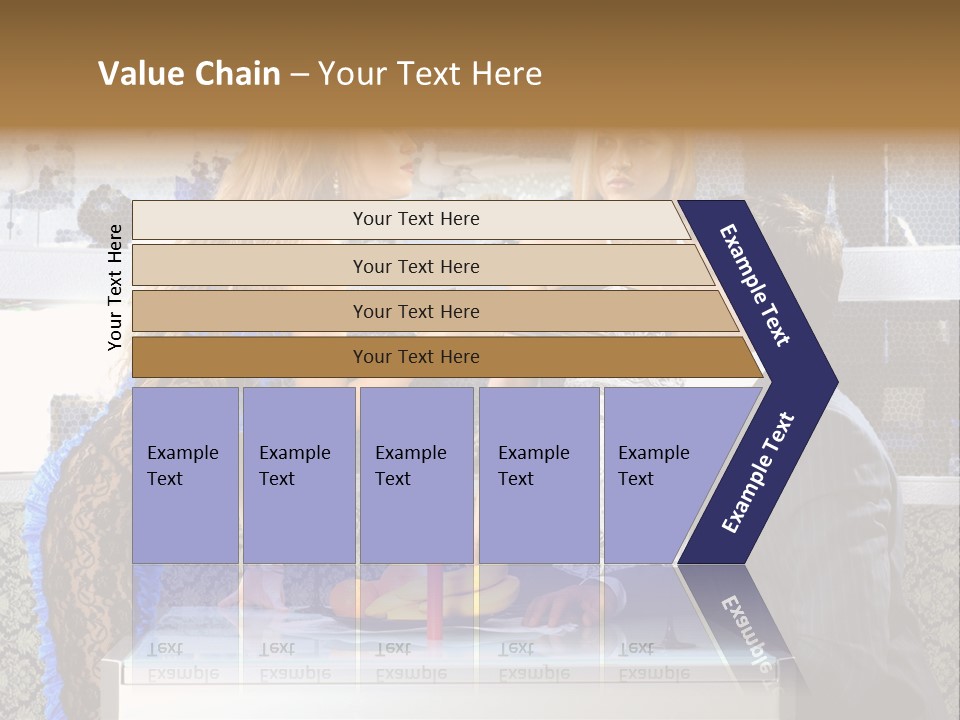 Seize Domination Kick PowerPoint Template