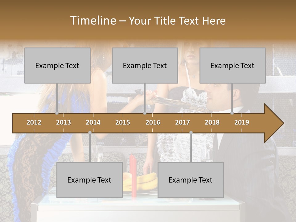 Seize Domination Kick PowerPoint Template