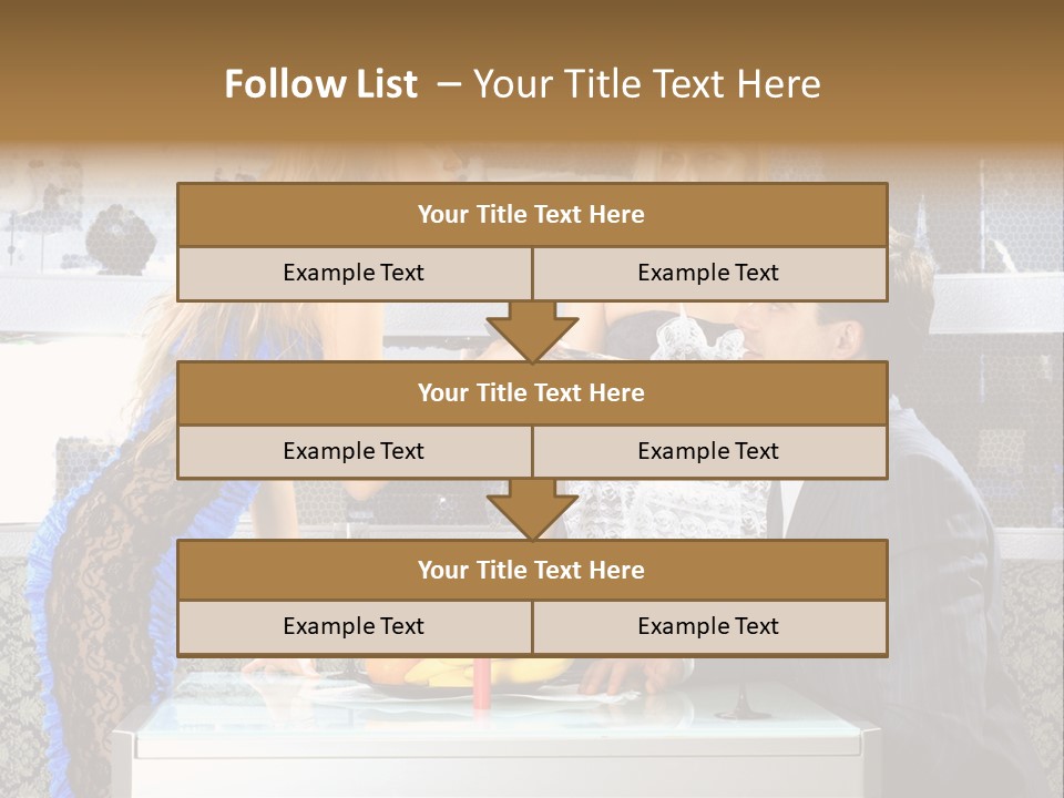 Seize Domination Kick PowerPoint Template