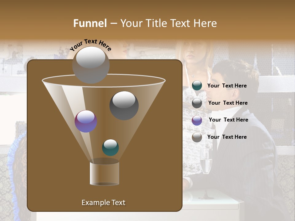 Seize Domination Kick PowerPoint Template