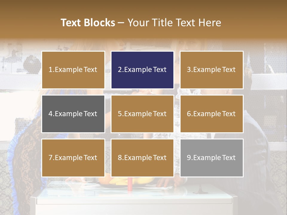 Seize Domination Kick PowerPoint Template