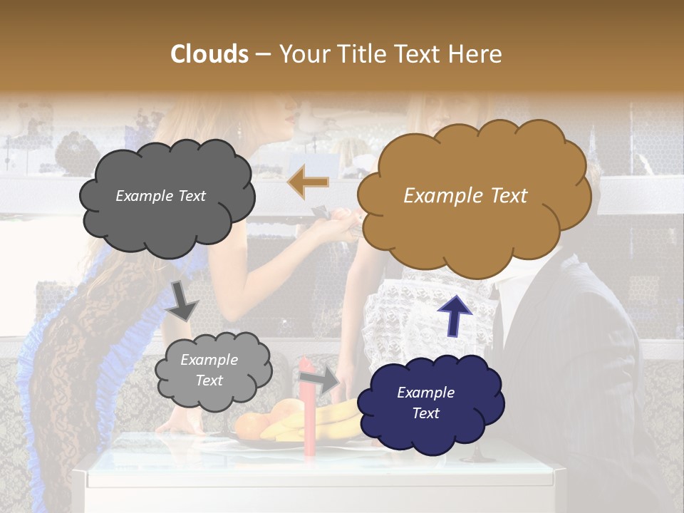 Seize Domination Kick PowerPoint Template