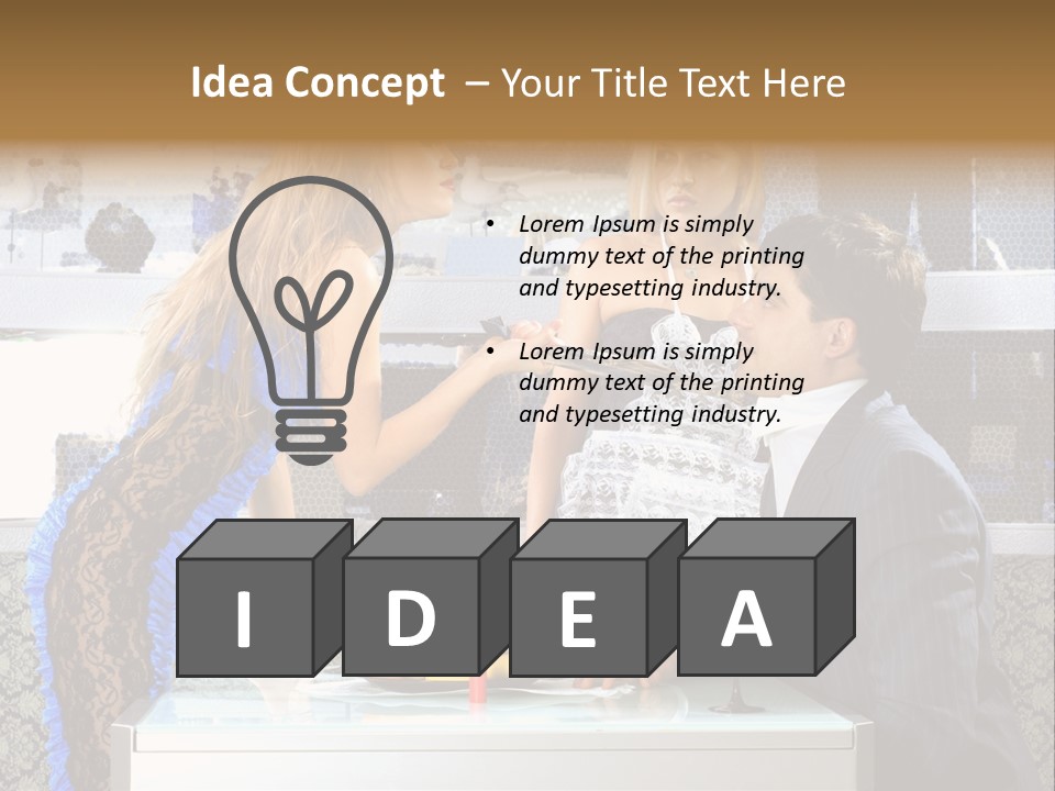 Seize Domination Kick PowerPoint Template