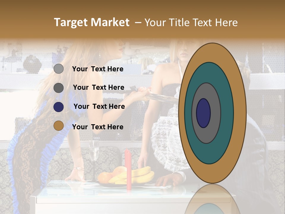 Seize Domination Kick PowerPoint Template