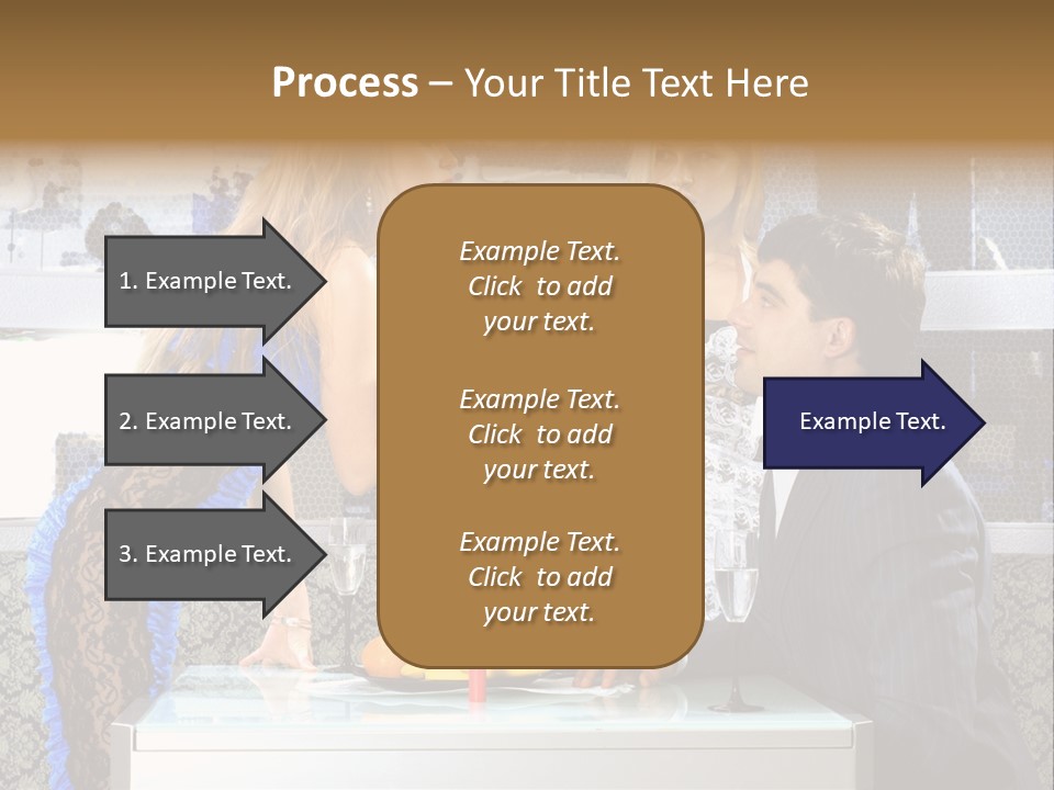 Seize Domination Kick PowerPoint Template