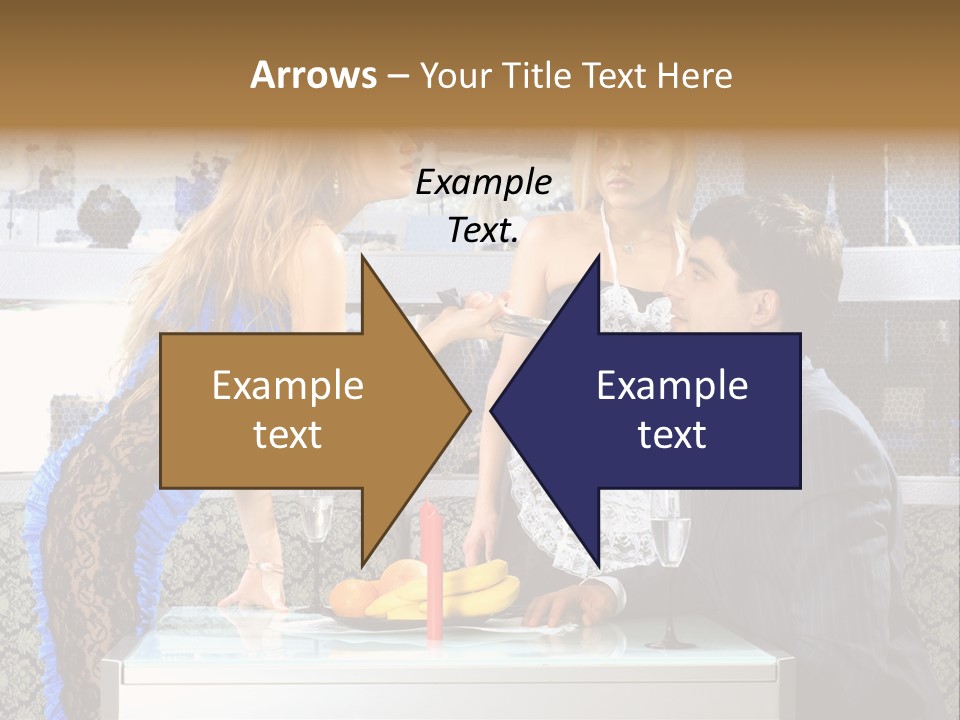 Seize Domination Kick PowerPoint Template