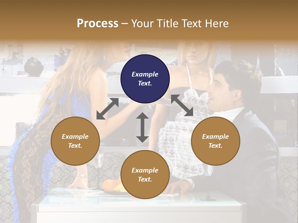 Seize Domination Kick PowerPoint Template