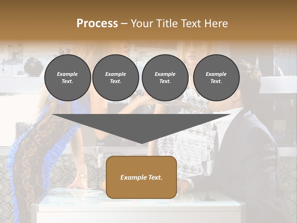 Seize Domination Kick PowerPoint Template