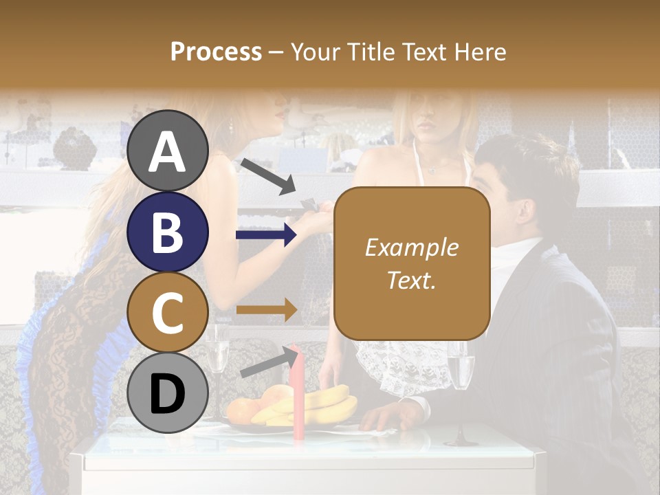 Seize Domination Kick PowerPoint Template