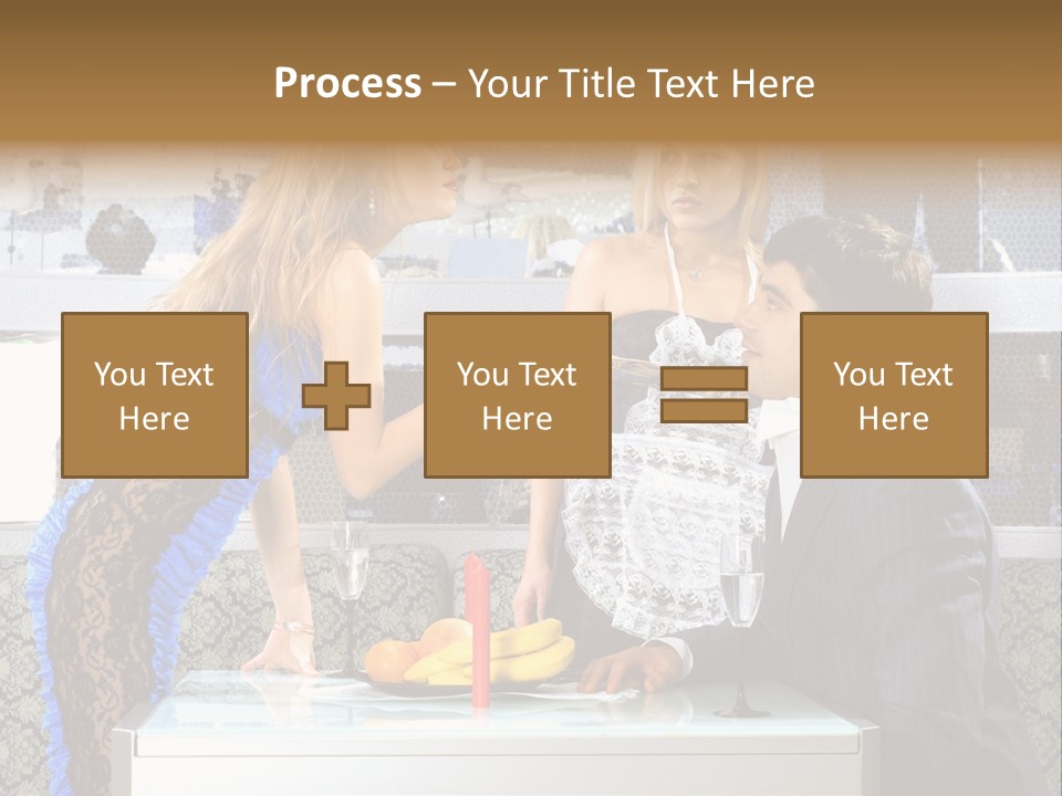 Seize Domination Kick PowerPoint Template
