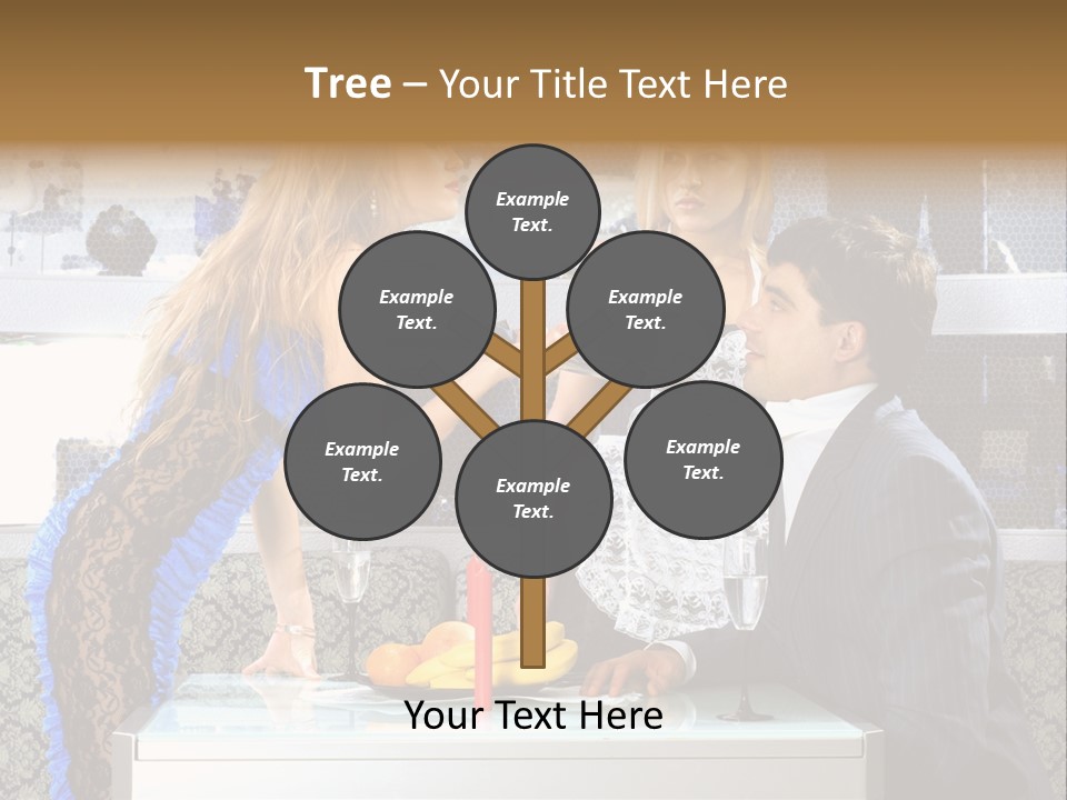 Seize Domination Kick PowerPoint Template