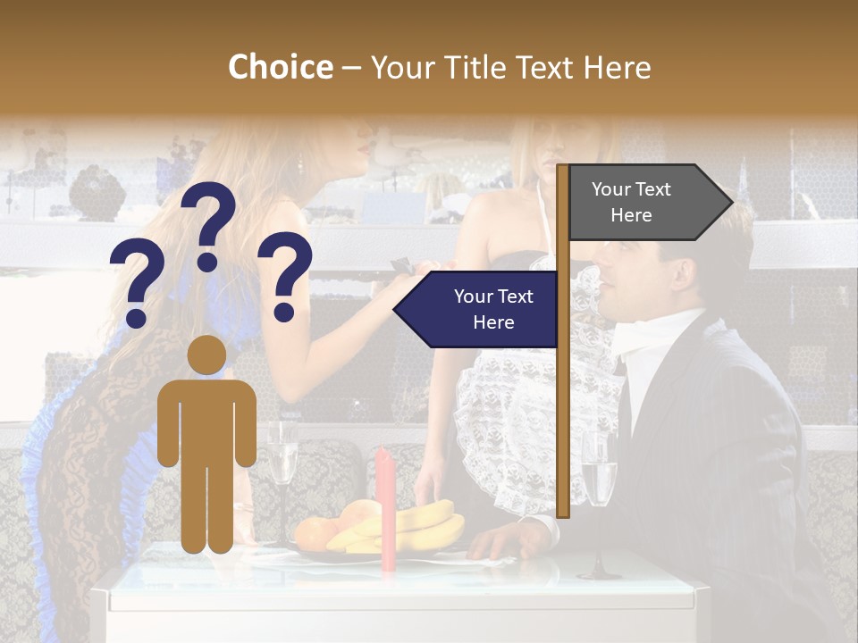 Seize Domination Kick PowerPoint Template