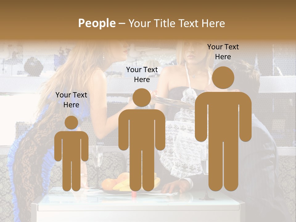 Seize Domination Kick PowerPoint Template