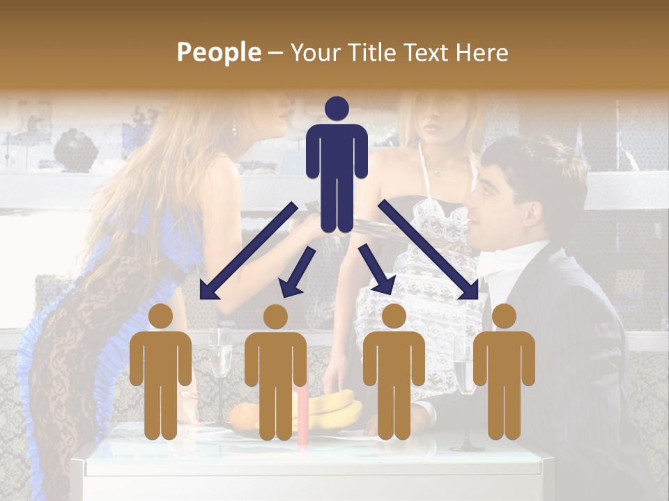 Seize Domination Kick PowerPoint Template