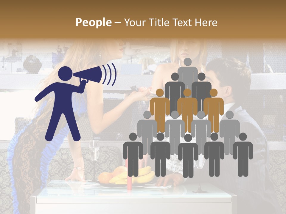 Seize Domination Kick PowerPoint Template