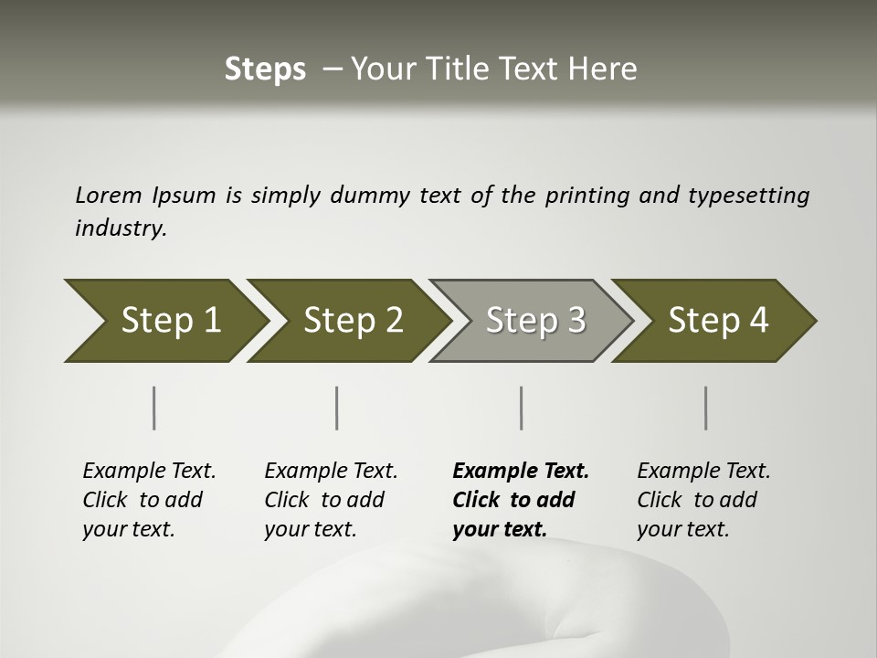 Relaxation Morning Lay PowerPoint Template